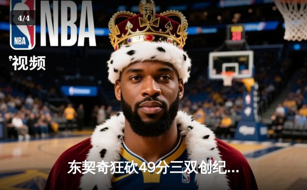 东契奇狂砍49分三双创纪录，独行侠加时险胜篮网迎五连胜 - 4